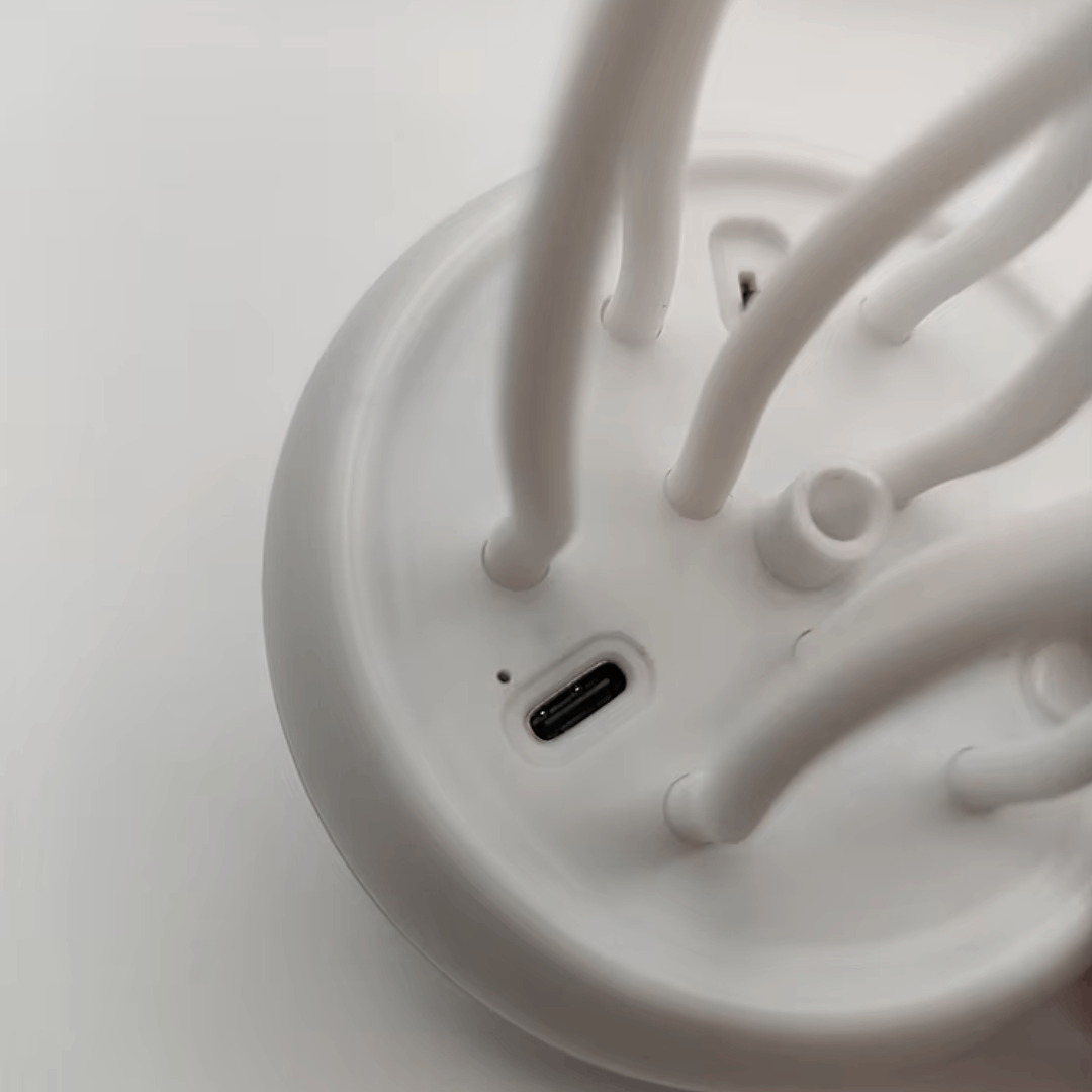 LED-Medusenlampe – Farbwechselnde RGB-Sprachgesteuerte Nachtlampe