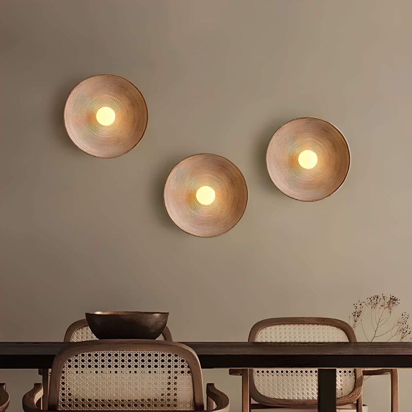 Garduru Wandleuchte ZenLicht - Minimalistisches Design aus Bambus