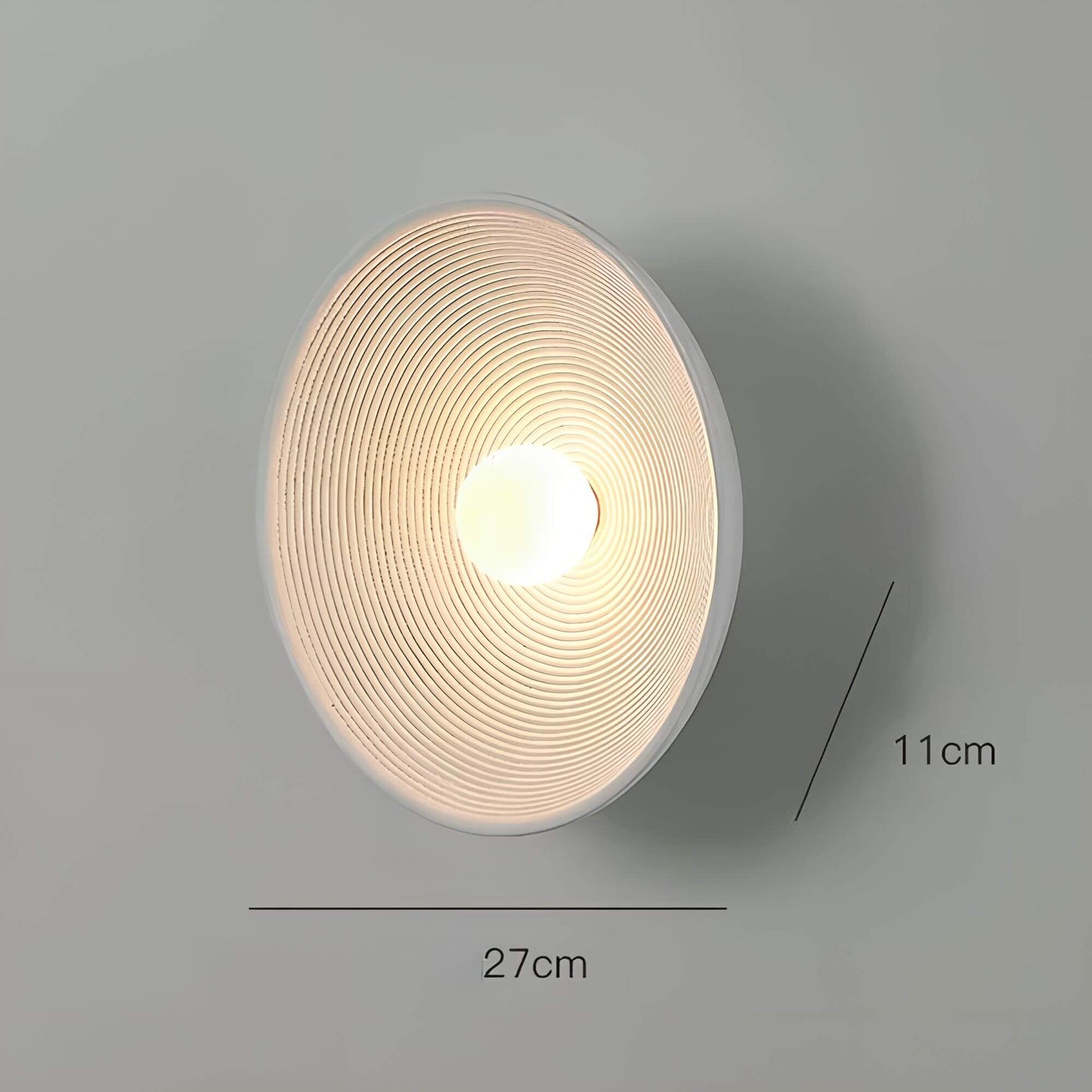 Garduru Wandleuchte ZenLicht - Minimalistisches Design aus Bambus