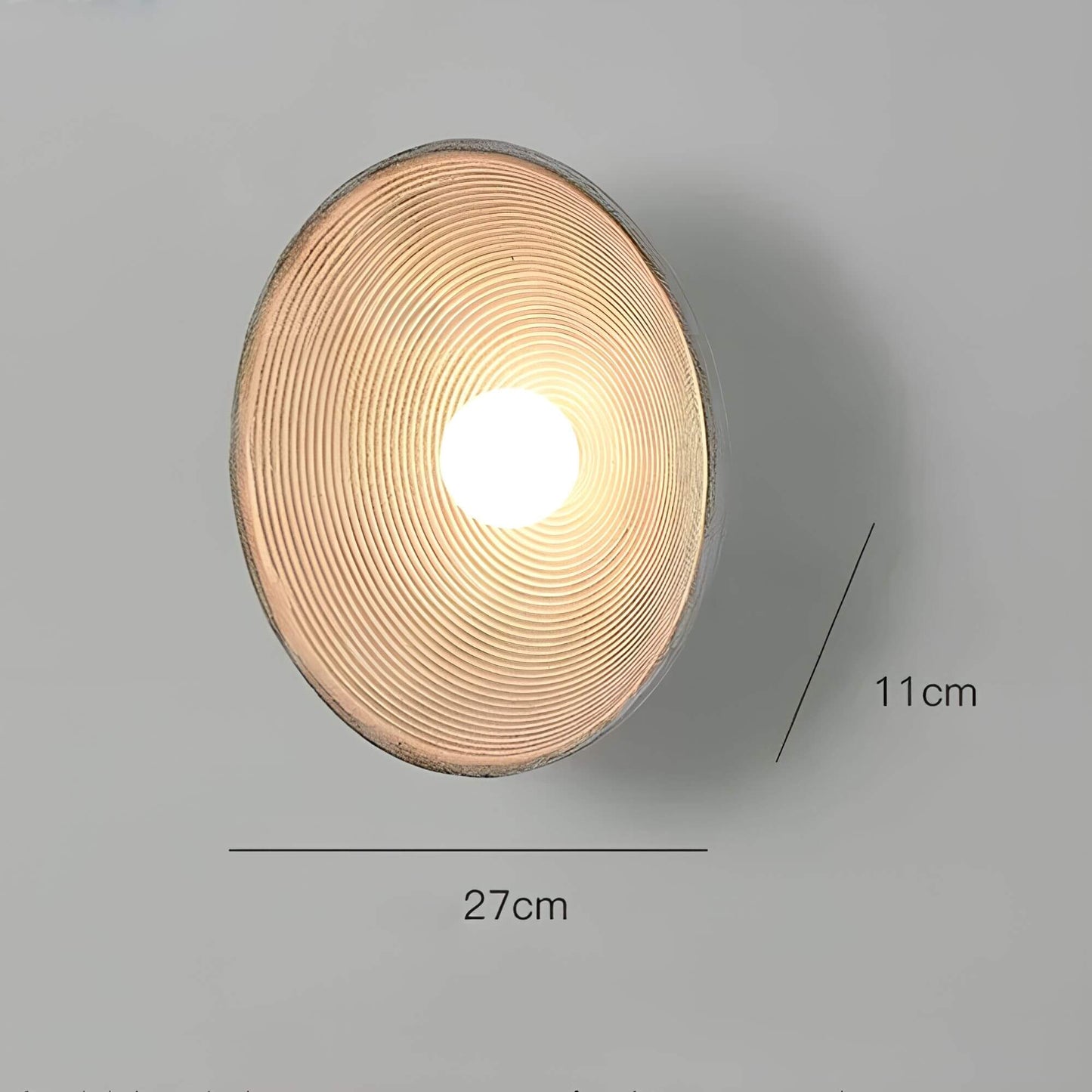 Garduru Wandleuchte ZenLicht - Minimalistisches Design aus Bambus