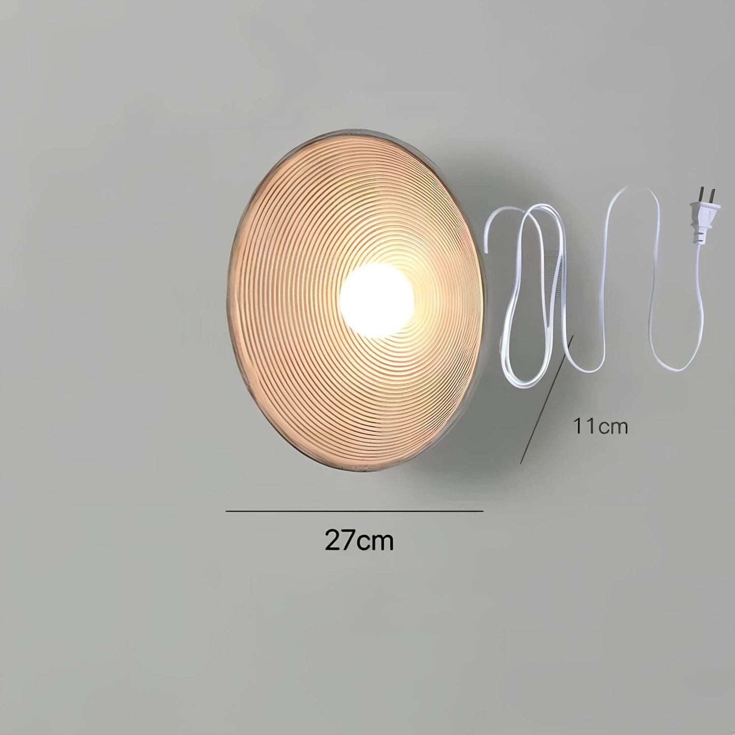 Garduru Wandleuchte ZenLicht - Minimalistisches Design aus Bambus