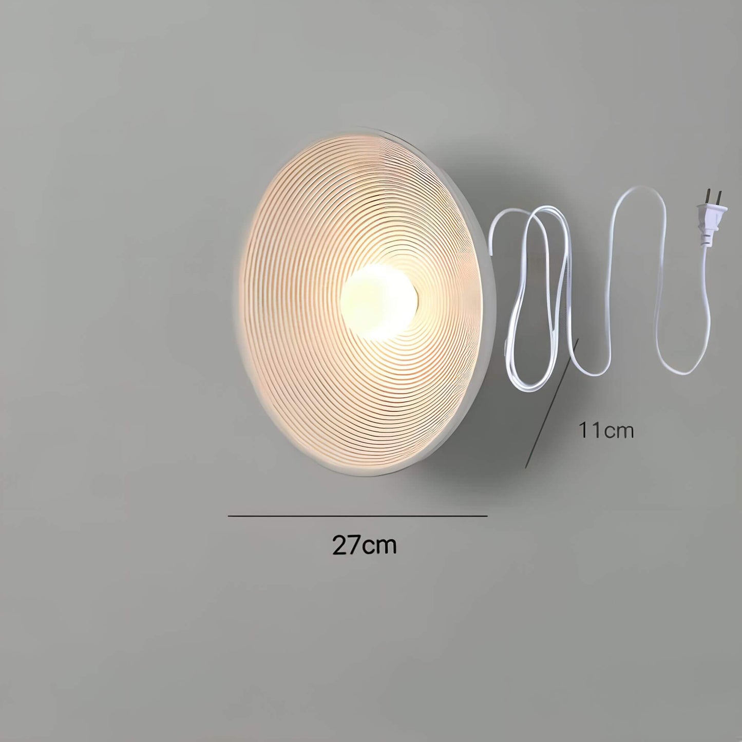 Garduru Wandleuchte ZenLicht - Minimalistisches Design aus Bambus