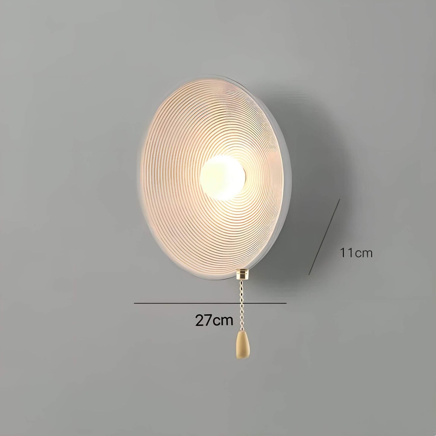 Garduru Wandleuchte ZenLicht - Minimalistisches Design aus Bambus