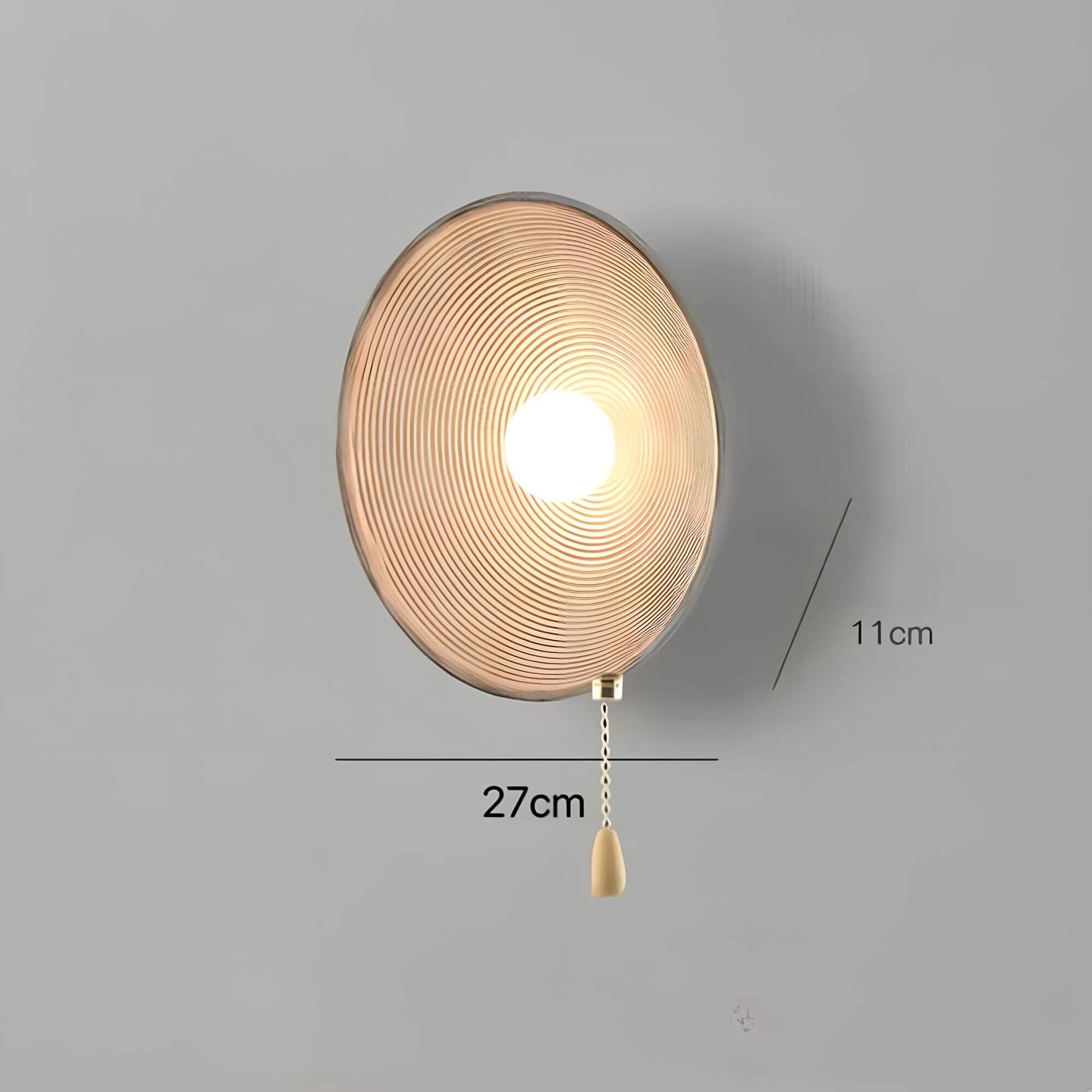 Garduru Wandleuchte ZenLicht - Minimalistisches Design aus Bambus