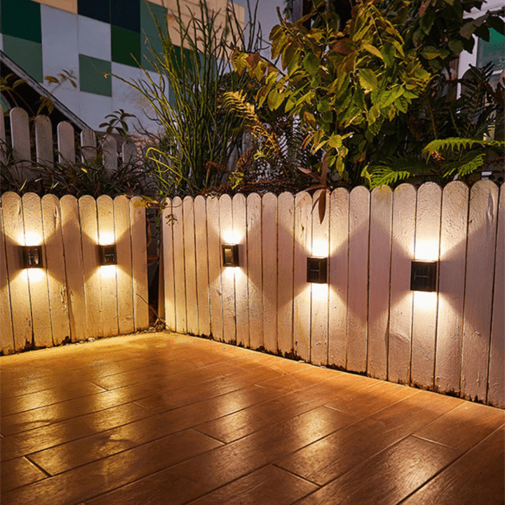 Garduru Solar-LED Wandleuchten – Ihre ideale Außenbeleuchtung