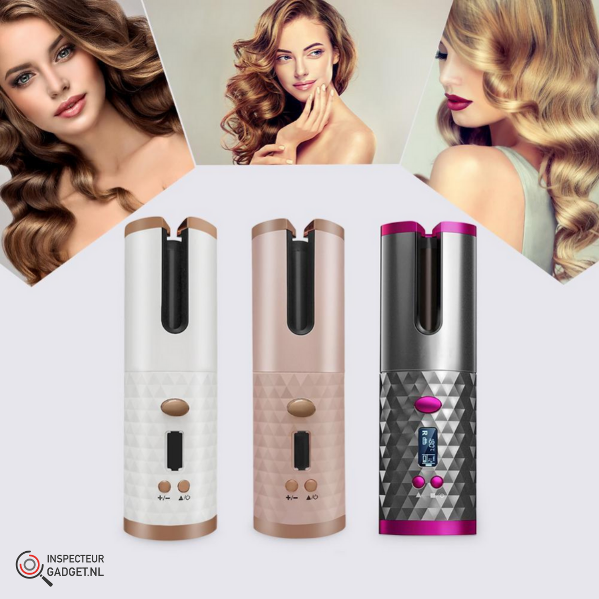 Garduru Curl Styling Device – Kabelloses Lockengerät für glänzende, langanhaltende Locken