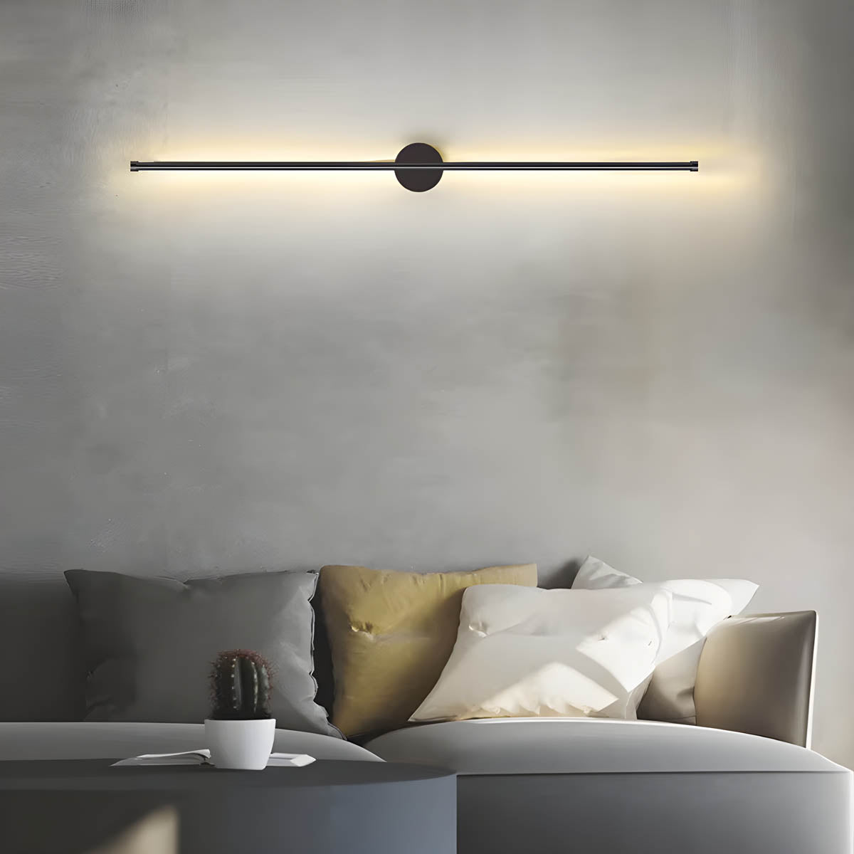 Moderne Wandleuchte Lance – Elegante LED-Beleuchtung aus Aluminium und Silikon