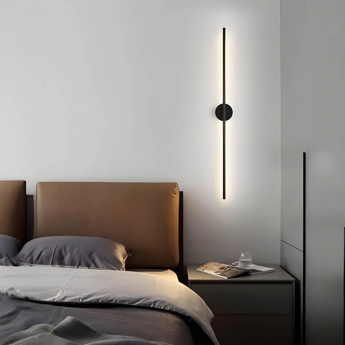 Moderne Wandleuchte Lance – Elegante LED-Beleuchtung aus Aluminium und Silikon