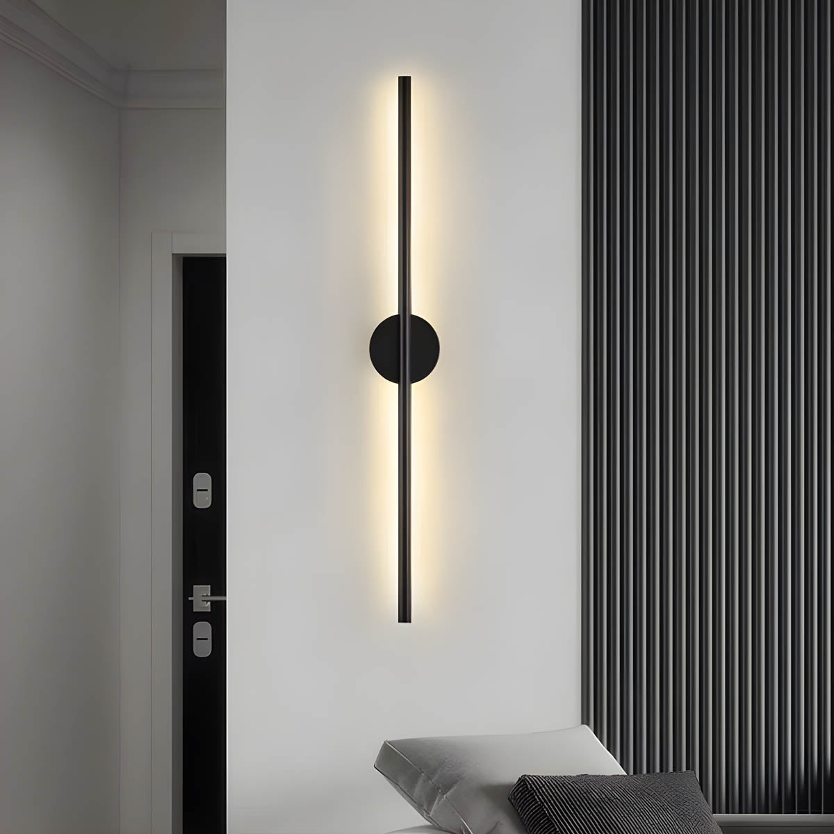Moderne Wandleuchte Lance – Elegante LED-Beleuchtung aus Aluminium und Silikon