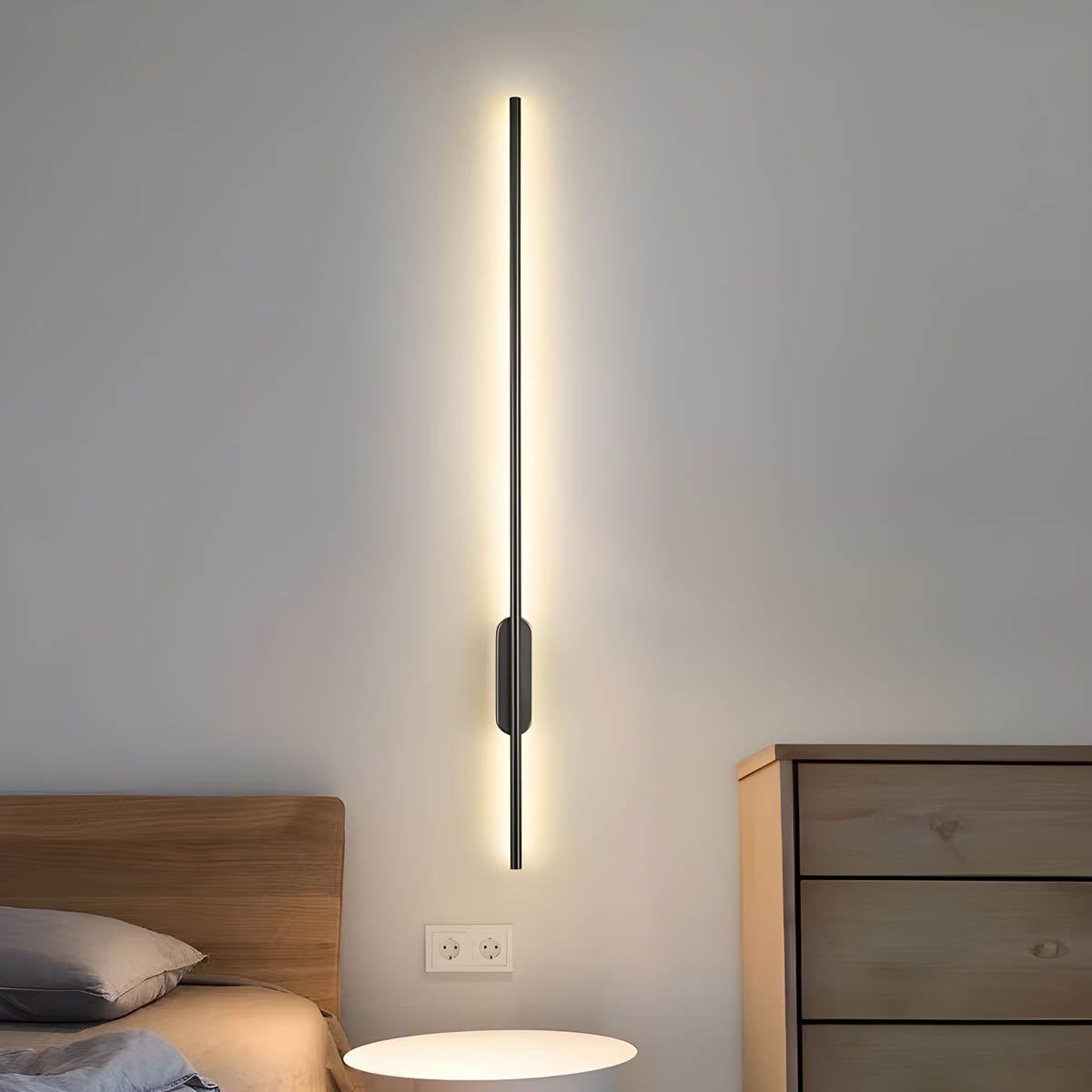 Moderne Wandleuchte Lance – Elegante LED-Beleuchtung aus Aluminium und Silikon
