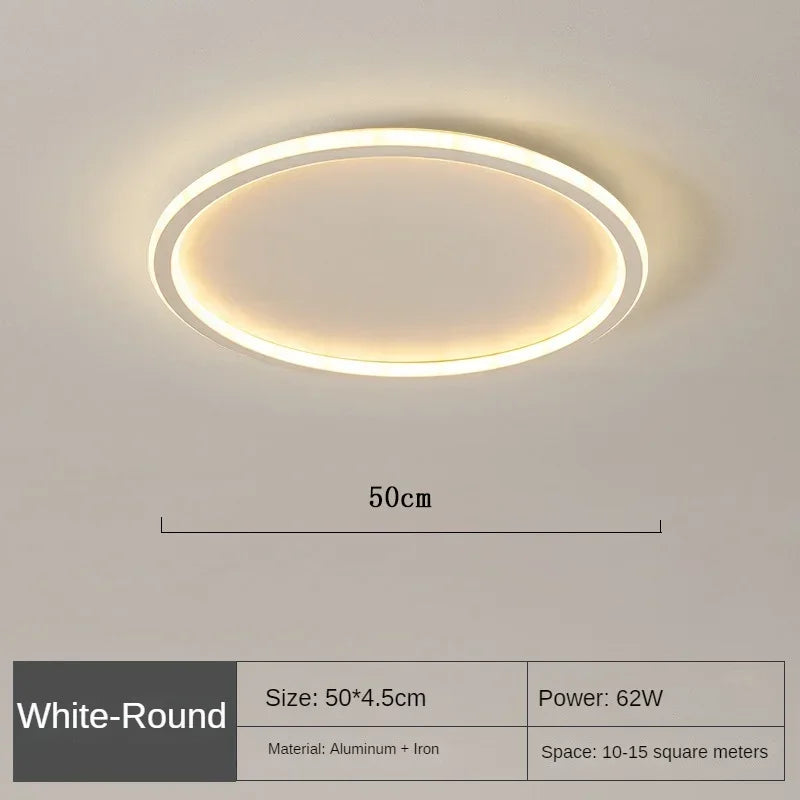 AuroraGlobe LED-Deckenlampe Skandinavisch - Rundes Design, Moderne und Funktionale Beleuchtung