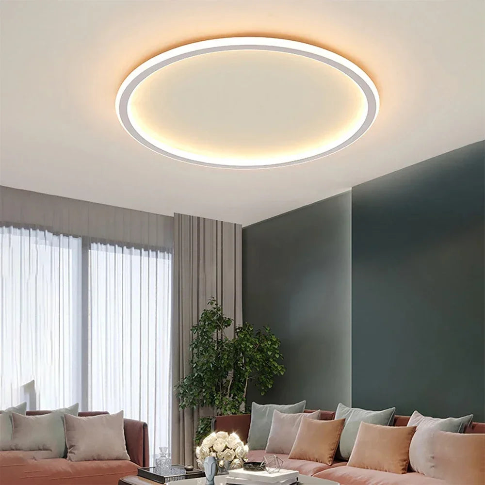 AuroraGlobe LED-Deckenlampe Skandinavisch - Rundes Design, Moderne und Funktionale Beleuchtung