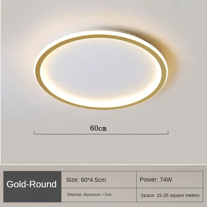 AuroraGlobe LED-Deckenlampe Skandinavisch - Rundes Design, Moderne und Funktionale Beleuchtung