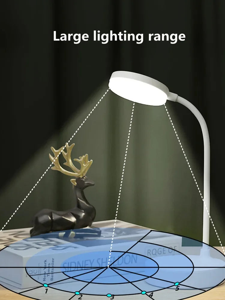 GlintLight - Tragbare LED-Schreibtischlampe mit drahtloser Ladung