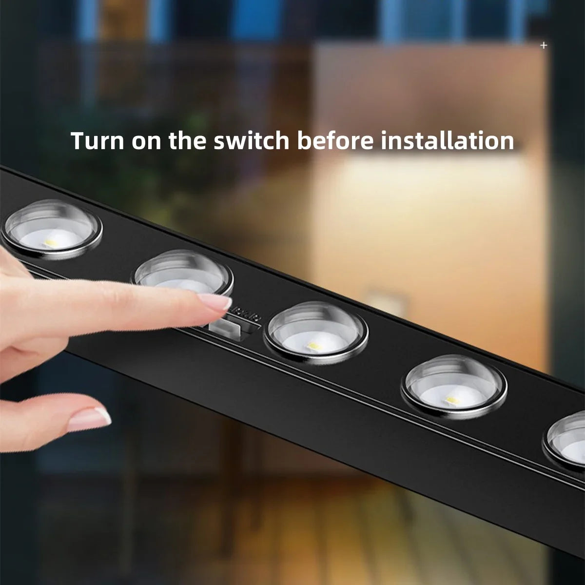 LumiGlow - Solar LED Wandleuchte