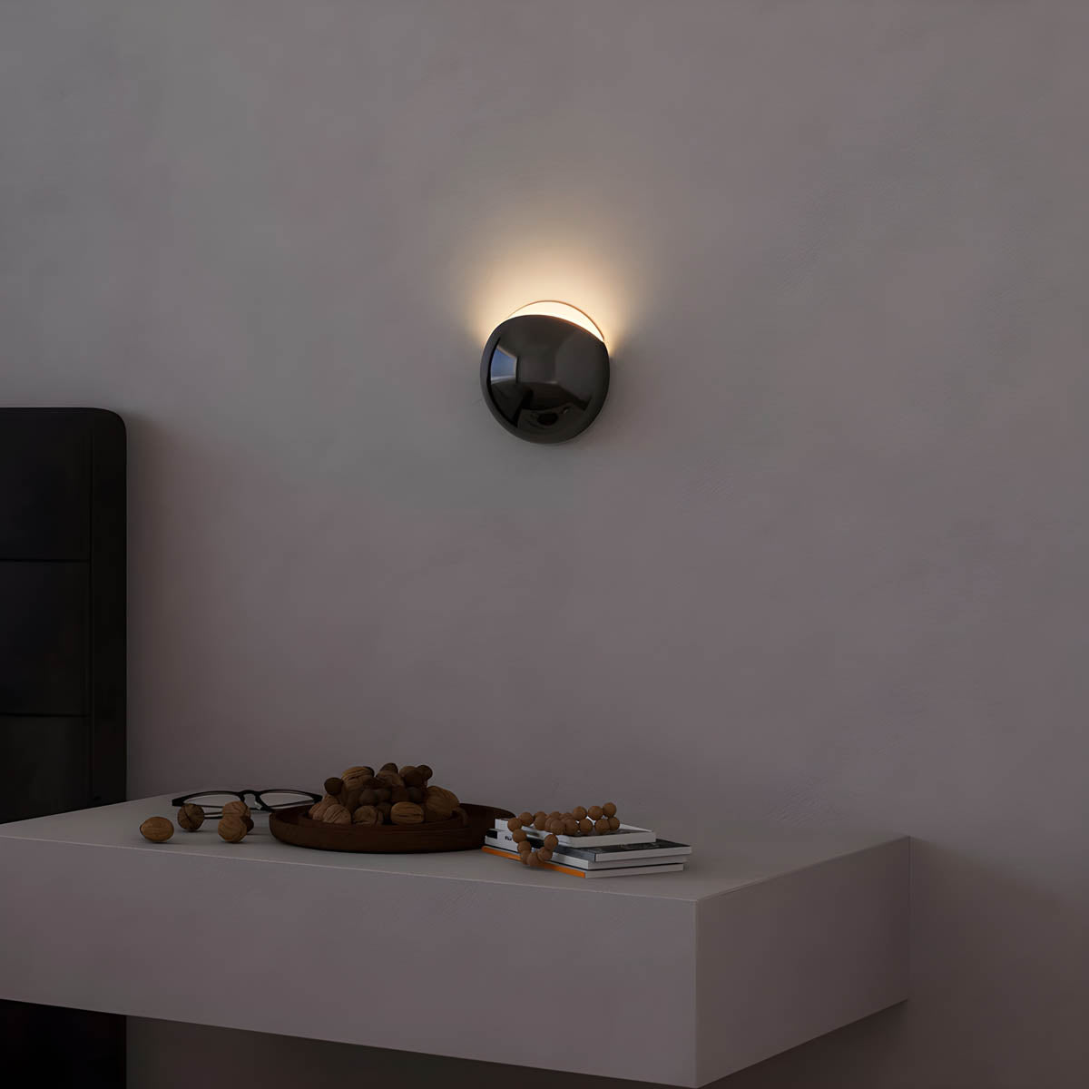 Pebblux – Minimalistische Wandleuchte mit natürlicher Eleganz