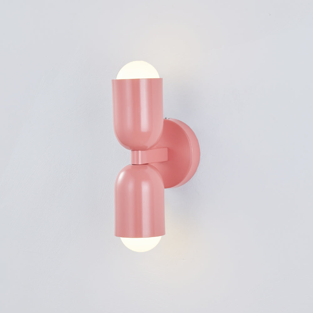 Morandi Moderne LED-Wandleuchte 2-flammig Schwarz Innen/Flur Metall