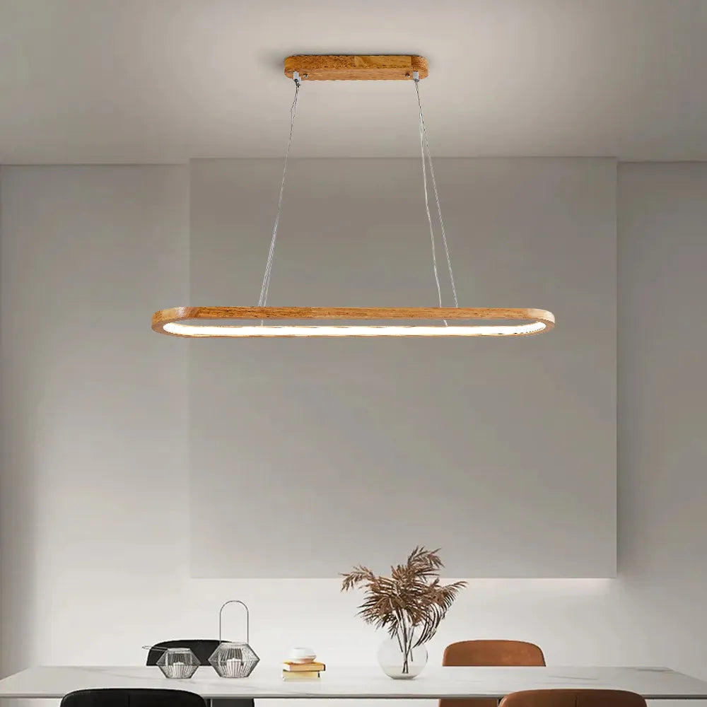 Deckenleuchte Holz LED Hängeleuchte