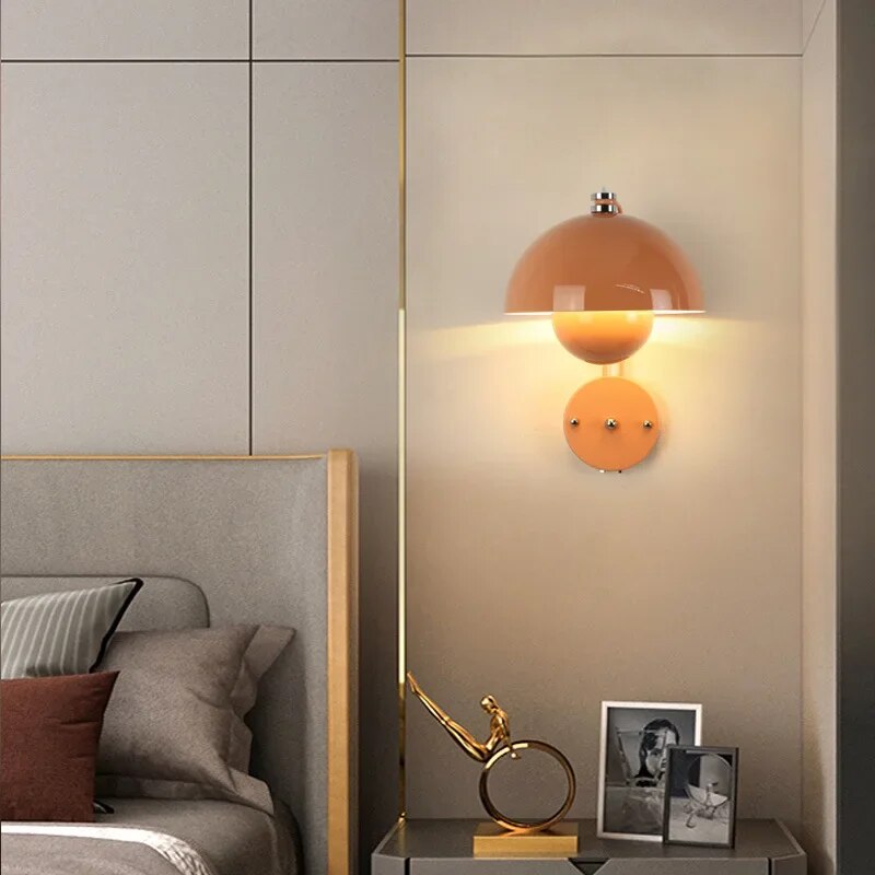 Garduru – Wandleuchte mit Pilzdesign