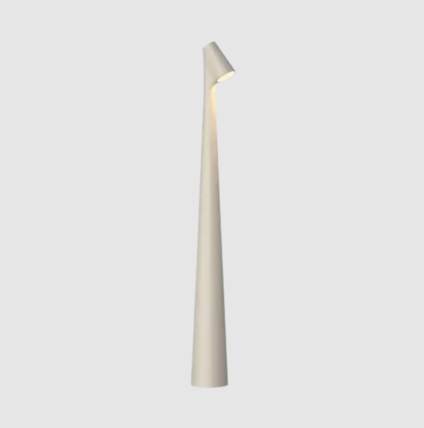 La Lumière d'Opale - Tischlampe aus Opalglas und Metall | Elegante und raffinierte Beleuchtung