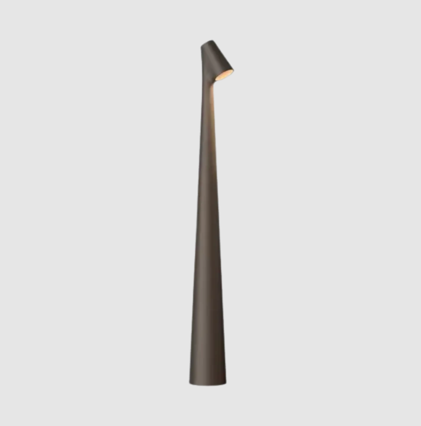 La Lumière d'Opale - Tischlampe aus Opalglas und Metall | Elegante und raffinierte Beleuchtung