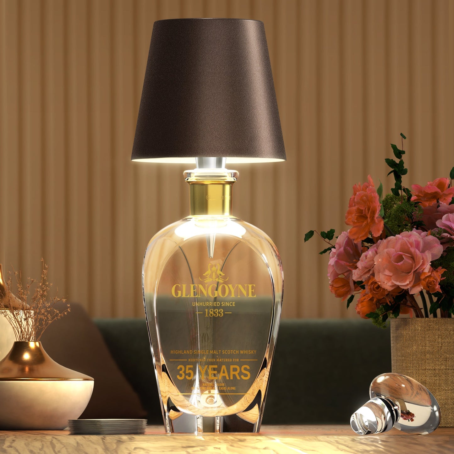 Drahtlose Flaschenlampe - Passt auf jede Flasche