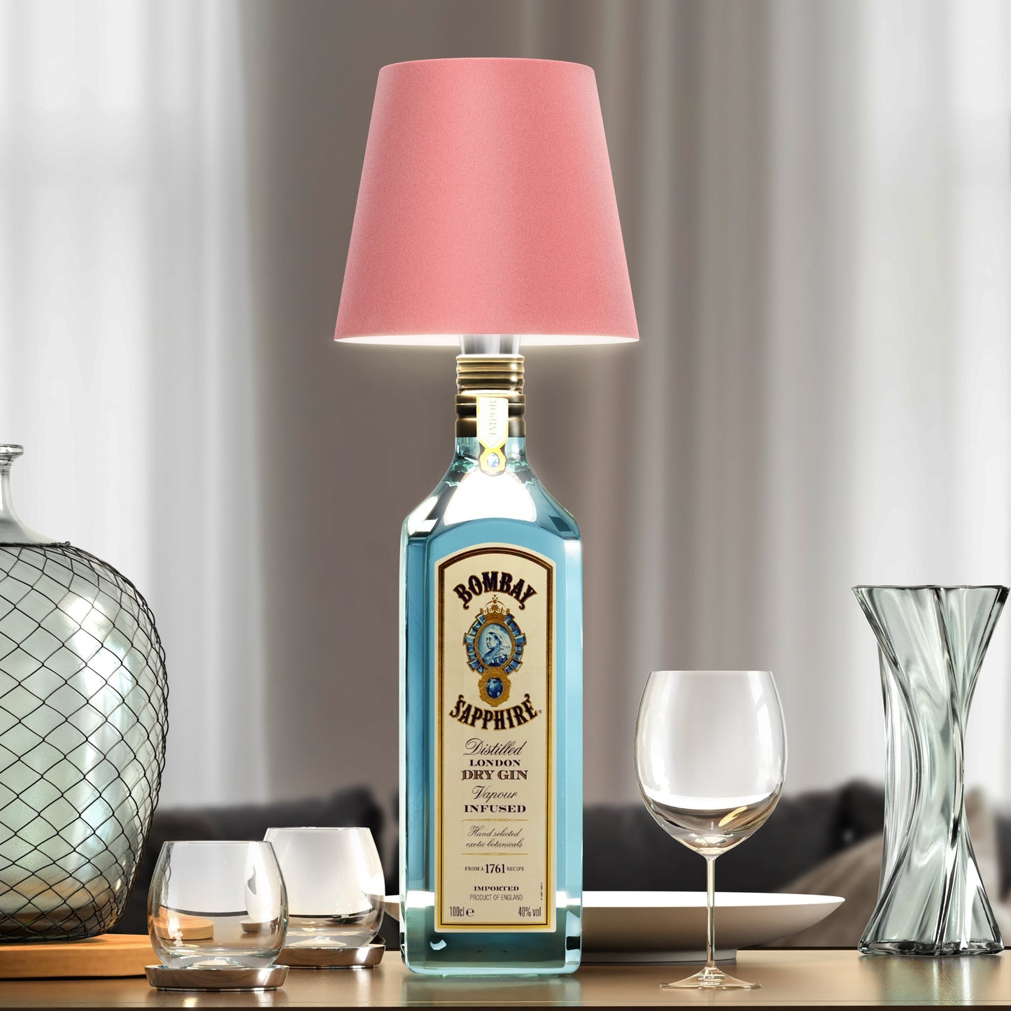 Drahtlose Flaschenlampe - Passt auf jede Flasche