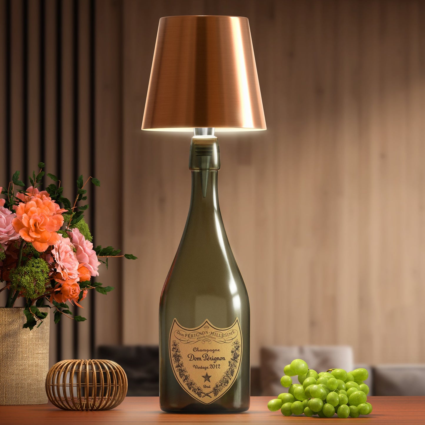 Drahtlose Flaschenlampe - Passt auf jede Flasche