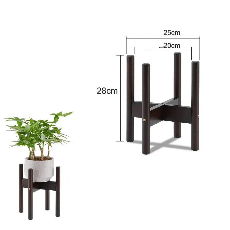 Garduru Holz Pflanzenständer - Vielseitiges Regal für Pflanzen