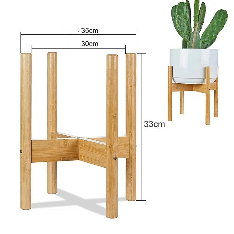 Garduru Holz Pflanzenständer - Vielseitiges Regal für Pflanzen
