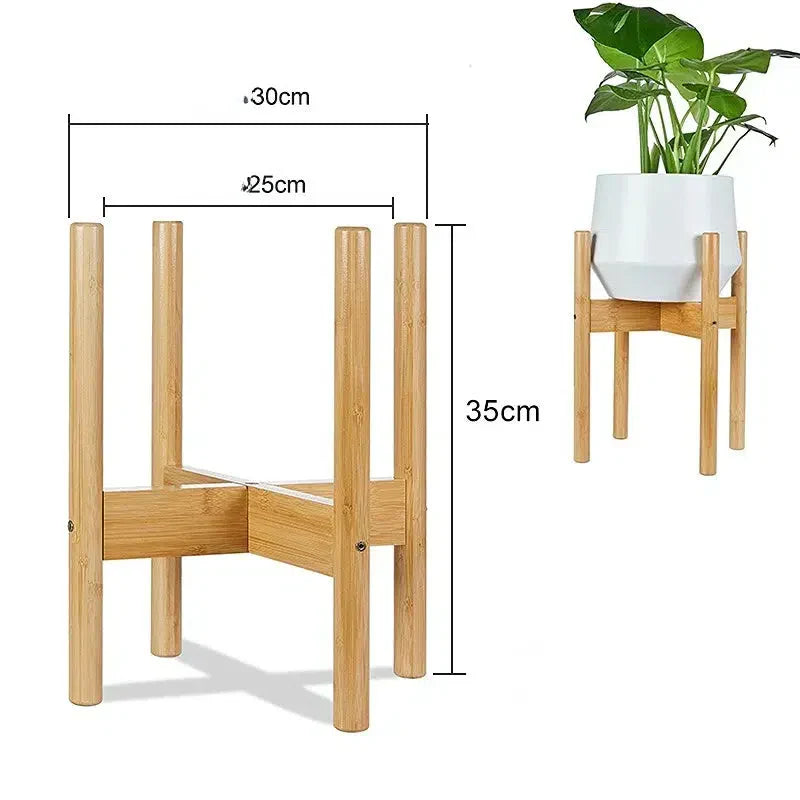 Garduru Holz Pflanzenständer - Vielseitiges Regal für Pflanzen