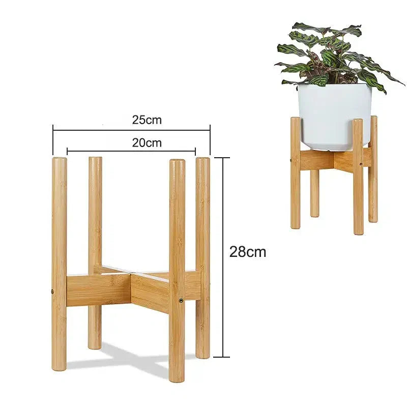 Garduru Holz Pflanzenständer - Vielseitiges Regal für Pflanzen