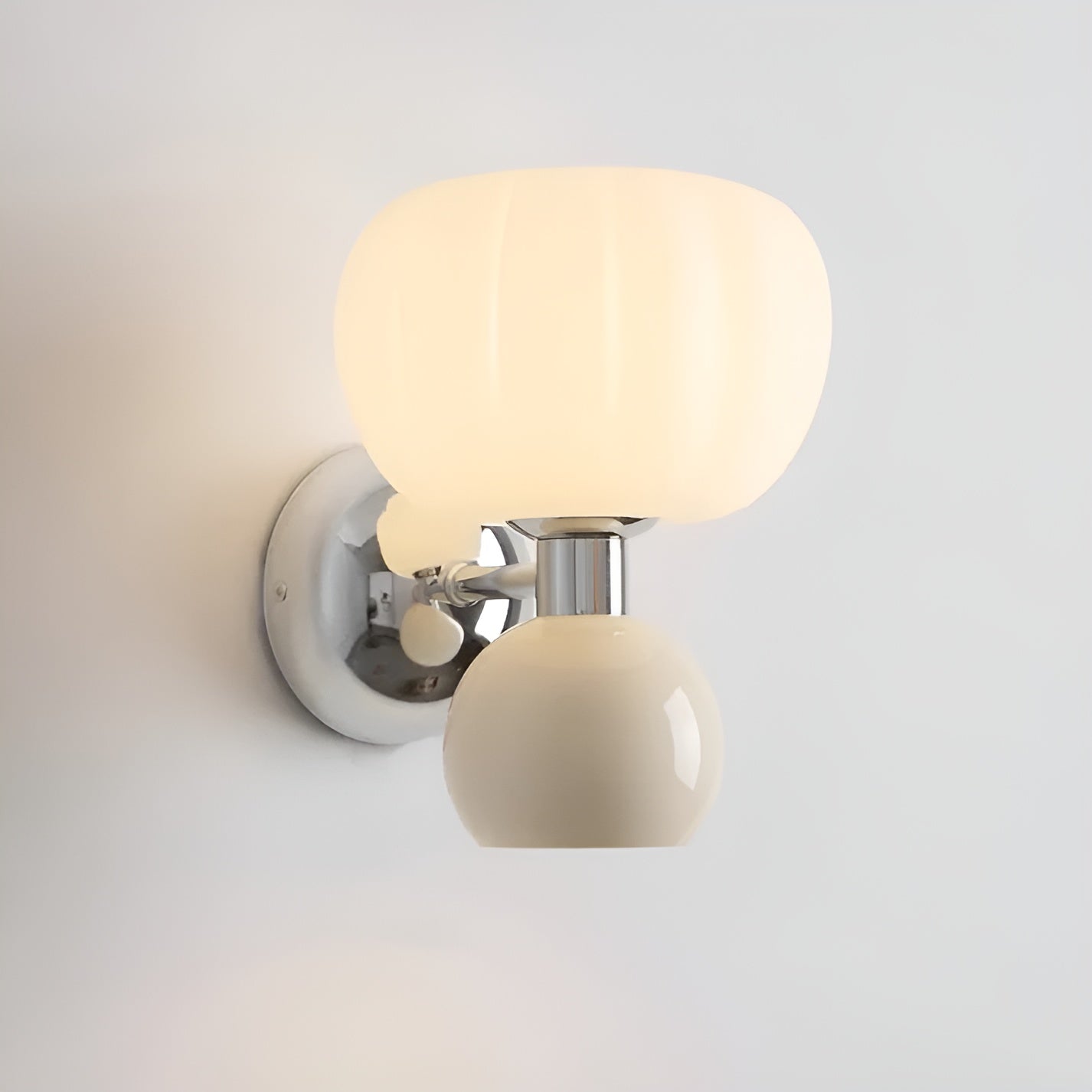 Garduru Light – Moderne Kürbis-Stil LED-Wandleuchte