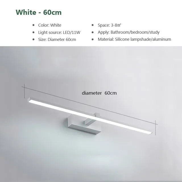 Luminova LED Spiegellicht - Badezimmer Wandleuchte wasserdicht