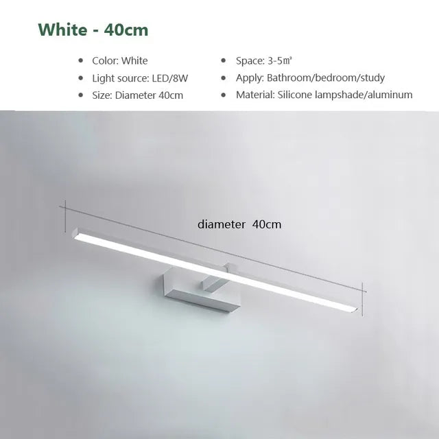 Luminova LED Spiegellicht - Badezimmer Wandleuchte wasserdicht