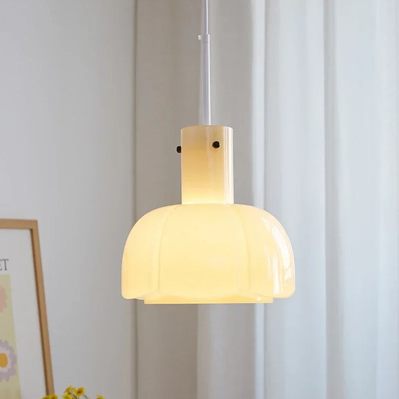 Suspension Arctic LED Nordic - Moderne Glas- und Metalllampe mit Höheneinstellung