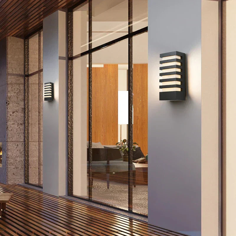 Garduru Aluminium-Wandlampe für drinnen & draußen