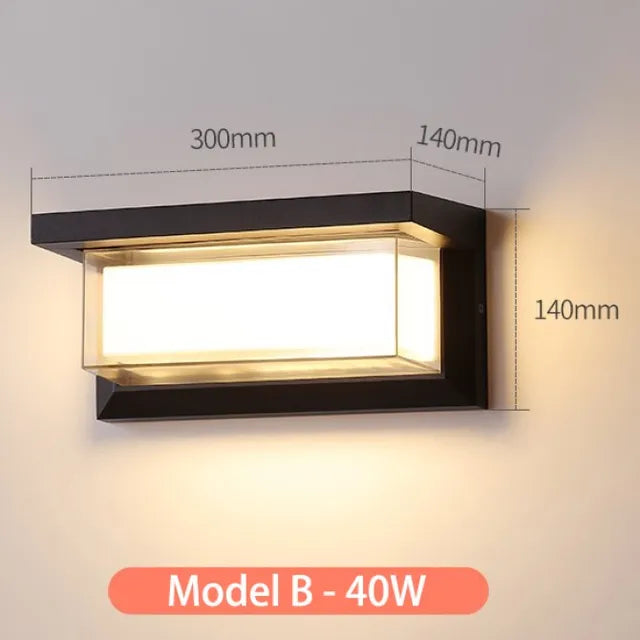 Garduru LED-Wandlampe mit Bewegungsmelder – Wetterfest und Energiesparend