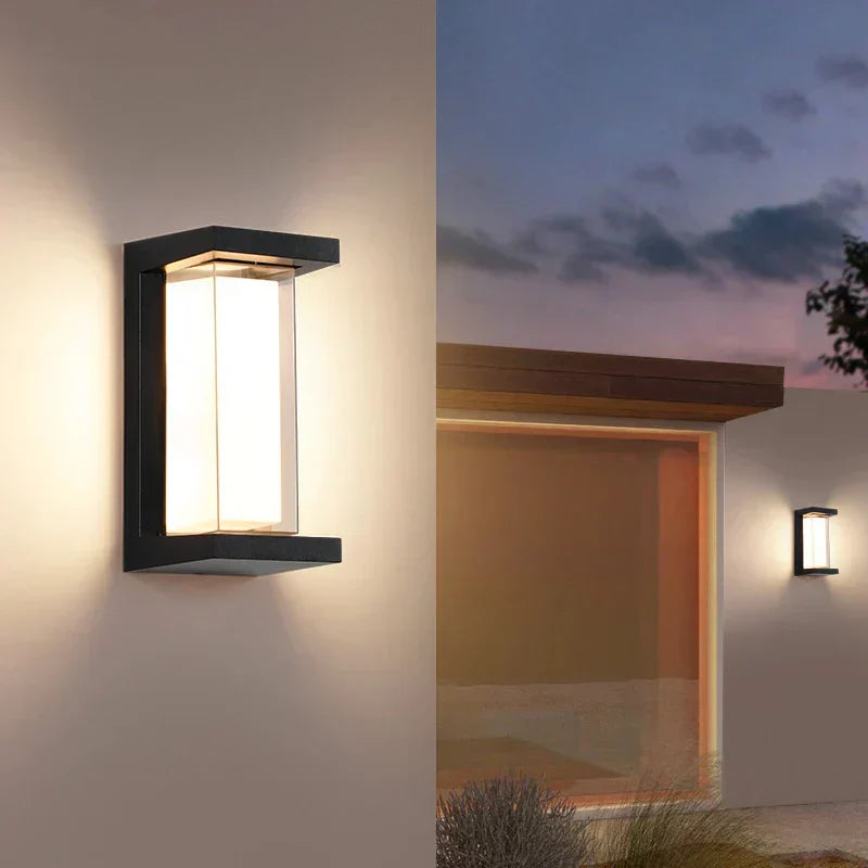 Garduru LED-Wandlampe mit Bewegungsmelder – Wetterfest und Energiesparend