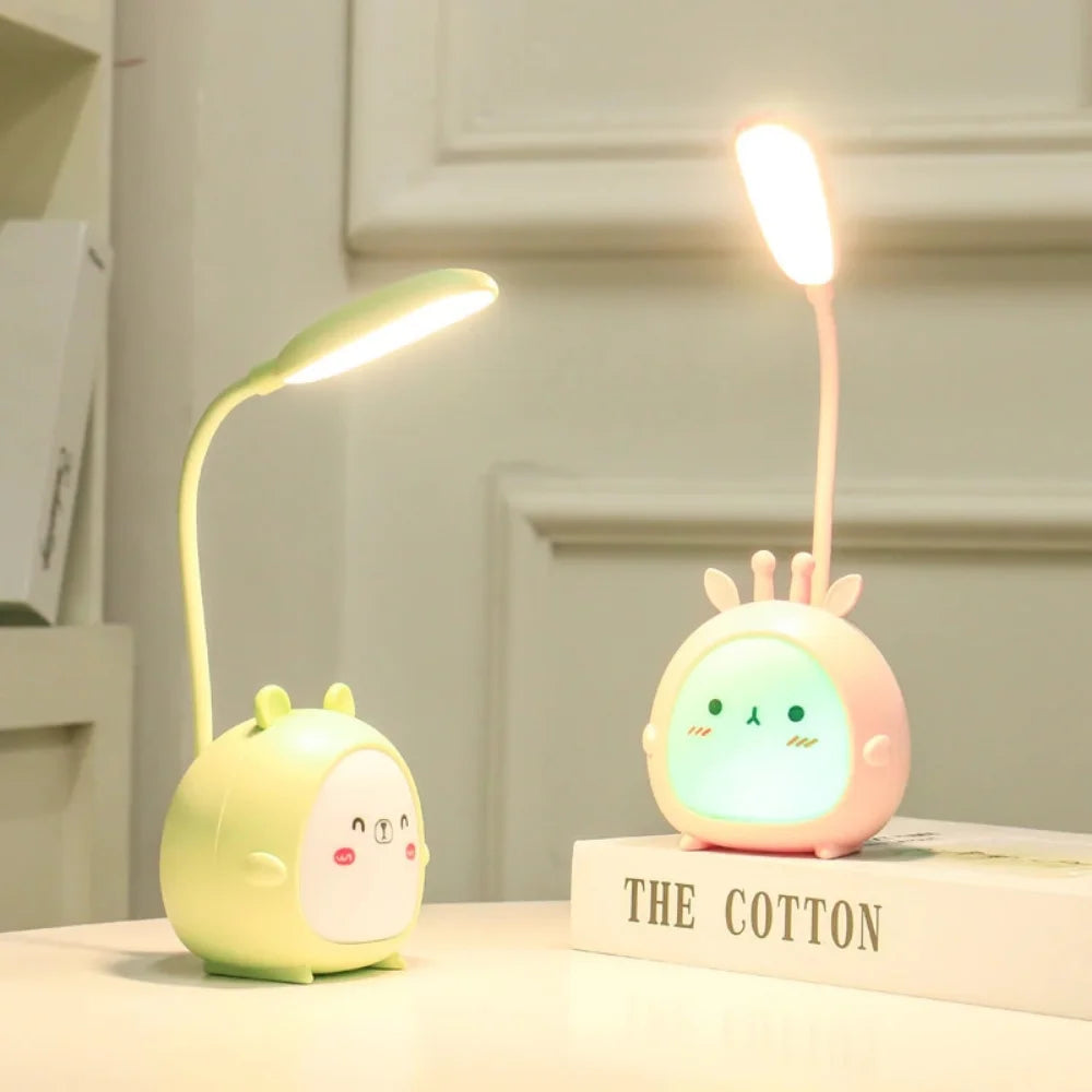 Kinder Leselampe mit Augenschutz und USB-Nachtlicht