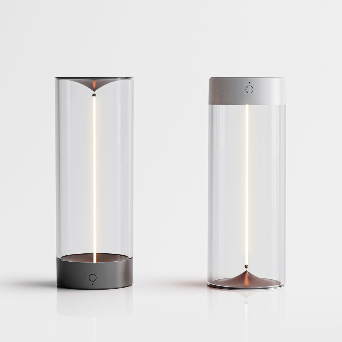 LumiRay – Moderne Tischlampe mit bezauberndem zylindrischem Lichtdesign