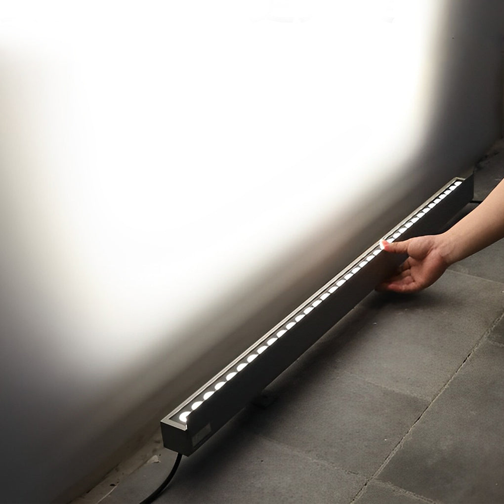 Outdoor LED Wandleuchte Aluminium Uplighter