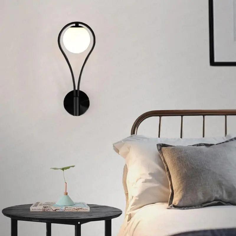Wandleuchte Modern Gold Glas Wandleuchte