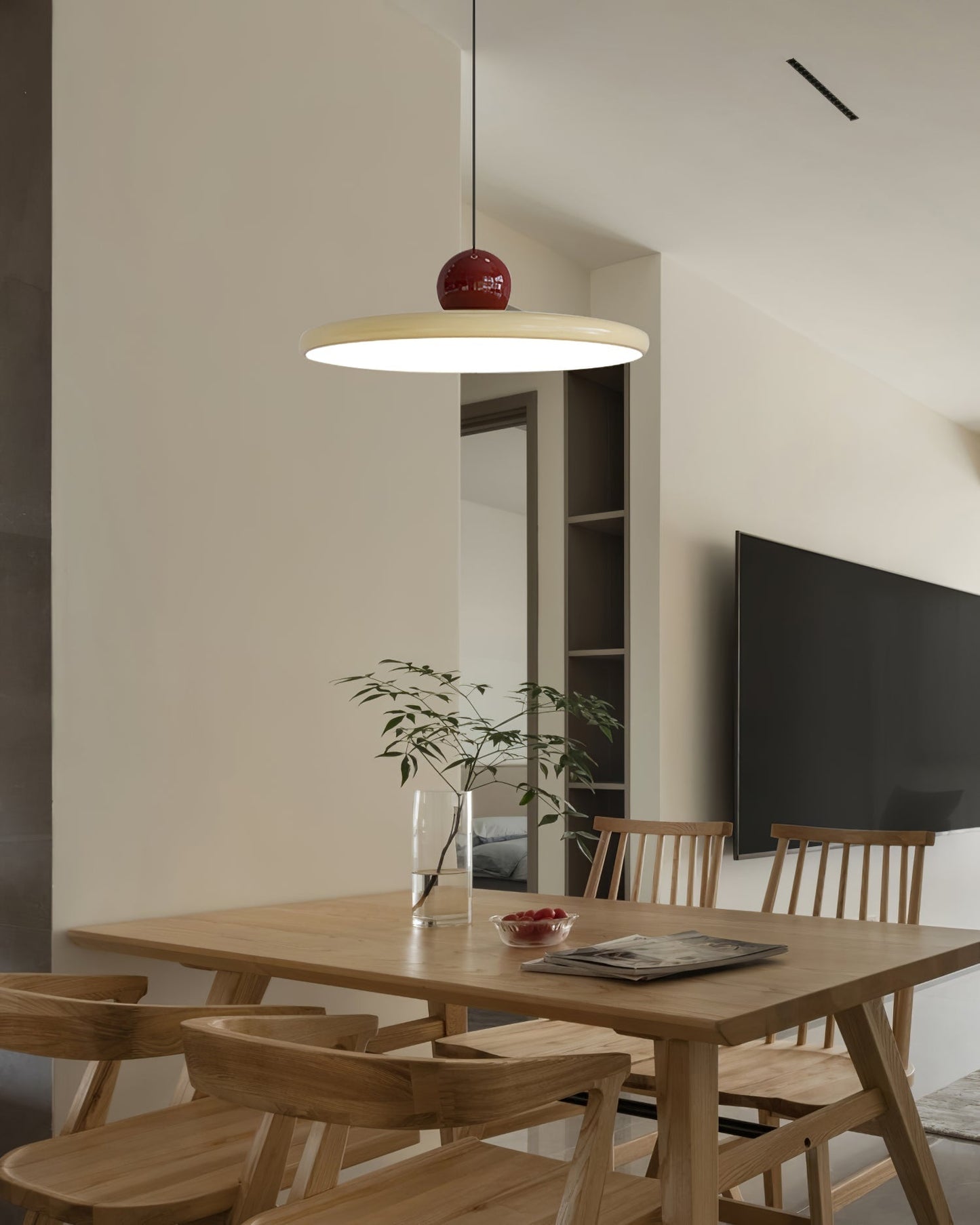 Hängelampe Design Minimalistisch - Hängelampe LED mit Höhenanpassung und Warm-, Neutral- oder Kaltlicht