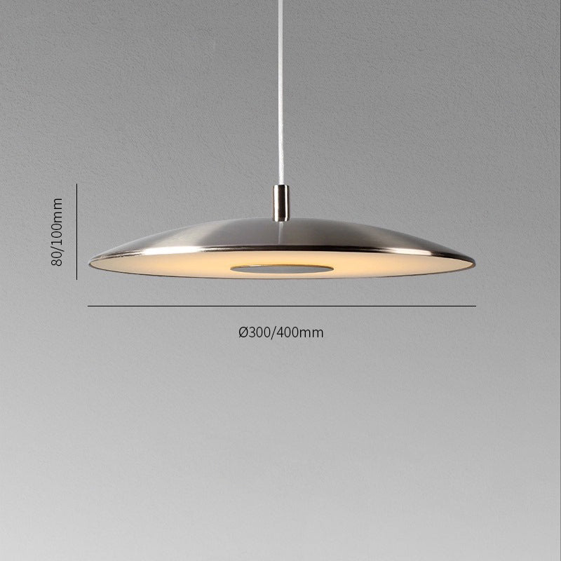 Hängende LED-Lampe Design Nordisch Modern – Elegante Beleuchtung aus Eisen und Nickel