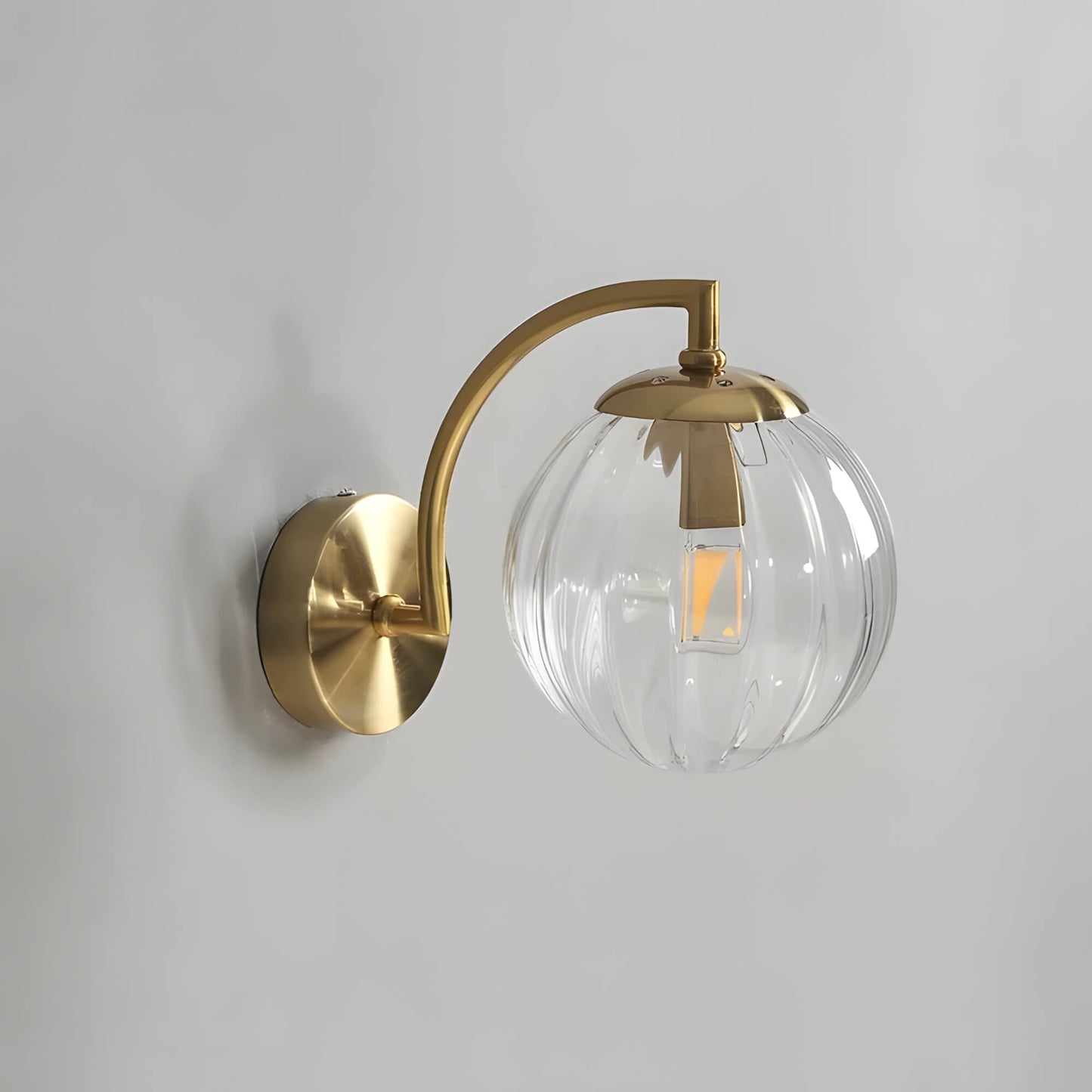 Garduru - Moderne Glaswandleuchte mit LED