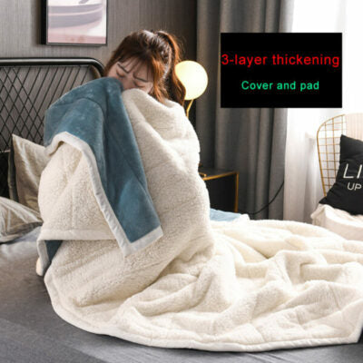 Royaleva Luxus Große Pelzdecke - Beidseitiger Plüschkomfort für Bett & Sofa