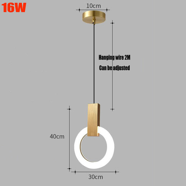 Garduru Ring Led Pendelleuchte