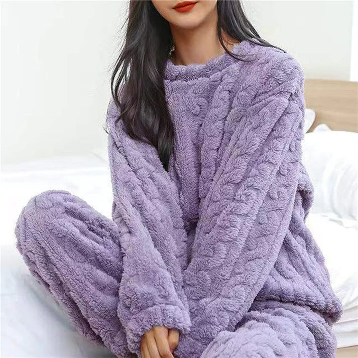 Fleece Pyjama Set für Frauen