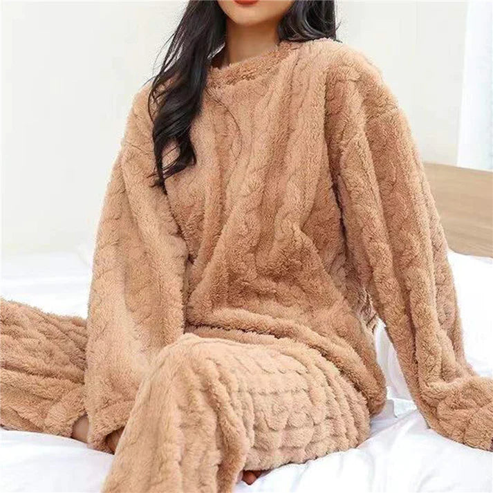 Fleece Pyjama Set für Frauen